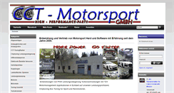 Desktop Screenshot of cct-motorsport.de
